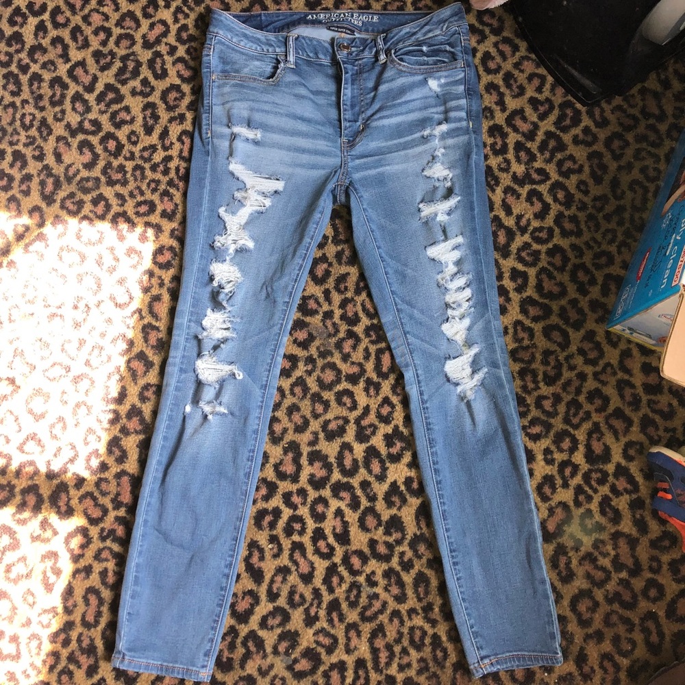 ⚡️1H SALE American eagle skinny jeans size 12 R